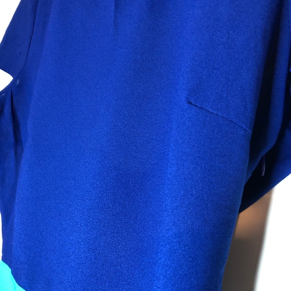 Peplum Shirt with Cut-Out Back - Picture 4 of 12